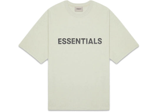 Fear of God Essentials Boxy T-Shirt Applique Logo Alfalfa Sage