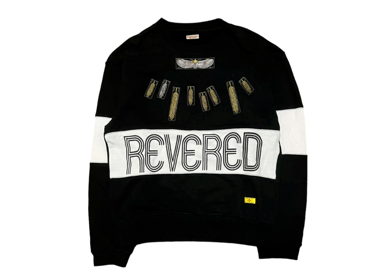 Kapital ECO Fleece Revered Feather Jewel 2TONE Sweatshirt