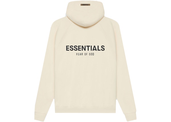 Fear of God Essentials Pull-Over Hoodie (SS21) Cream/Buttercream