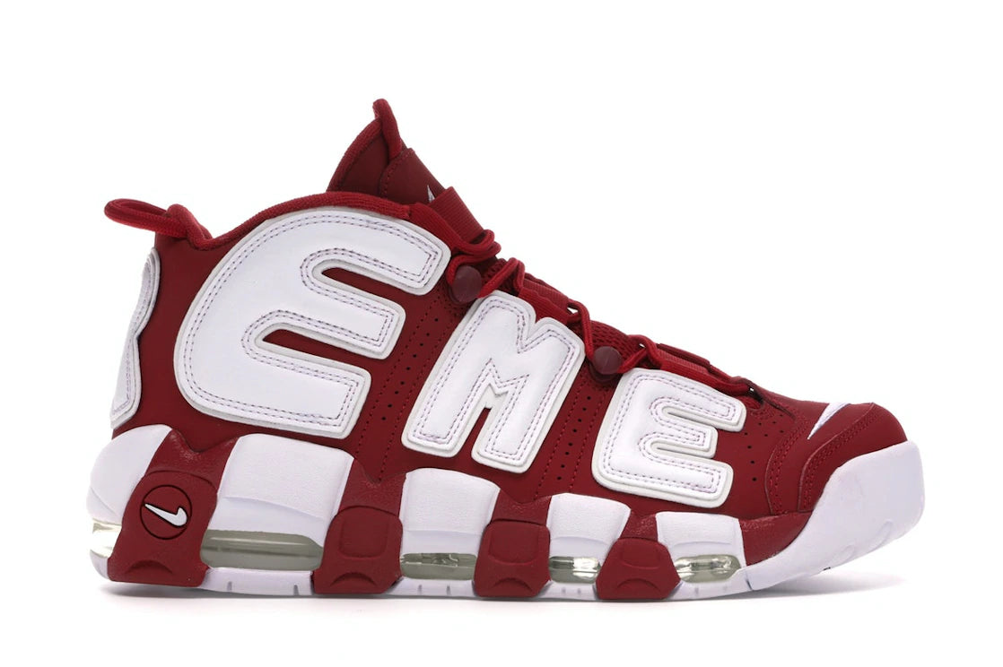 Nike Air More Uptempo Supreme Suptempo Red