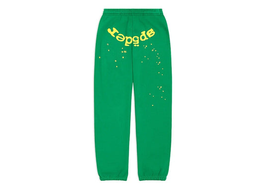 Sp5der Star OG Web V2 Sweatpant Slime Green
