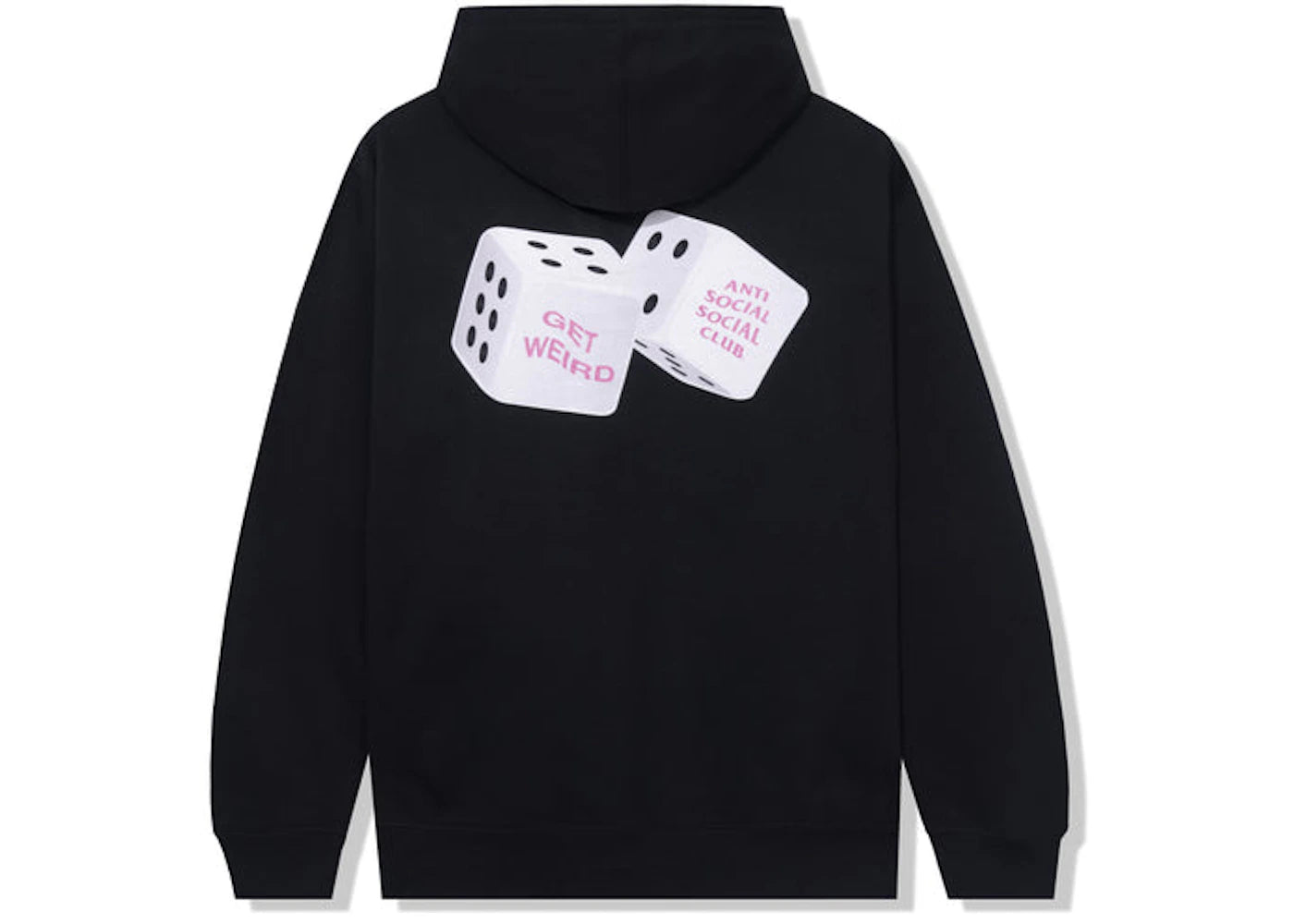 Anti Social Social Club Best Of Luck Hoodie Black