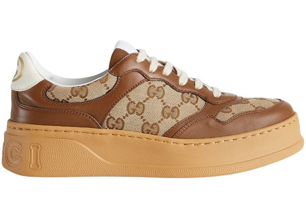 Gucci GG Sneaker GG Beige Ebony (Women's)