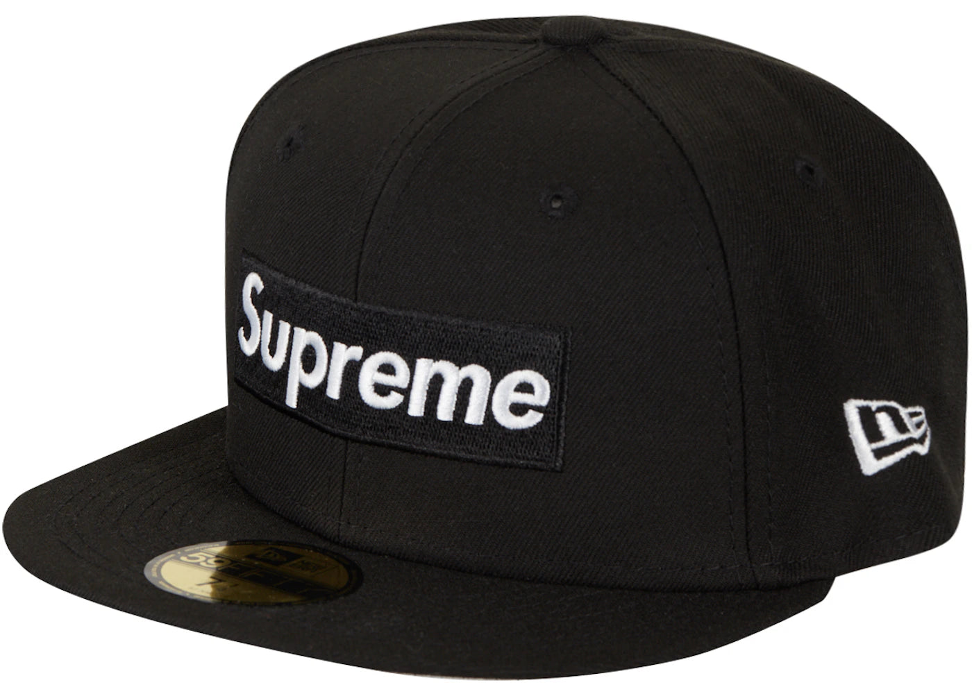 Supreme Money Box Logo New Era Black
