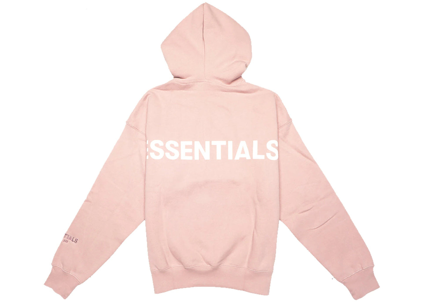 Fear of God Essentials Pink 3M Logo Pullover Hoodie Blush