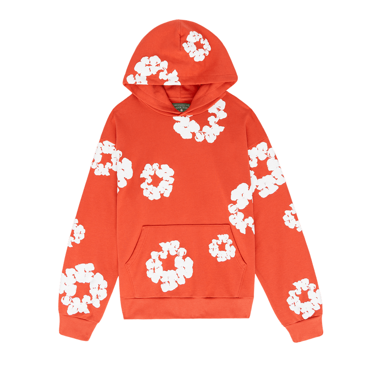 Denim Tears The Cotton Wreath Hooded Sweatshirt Orange