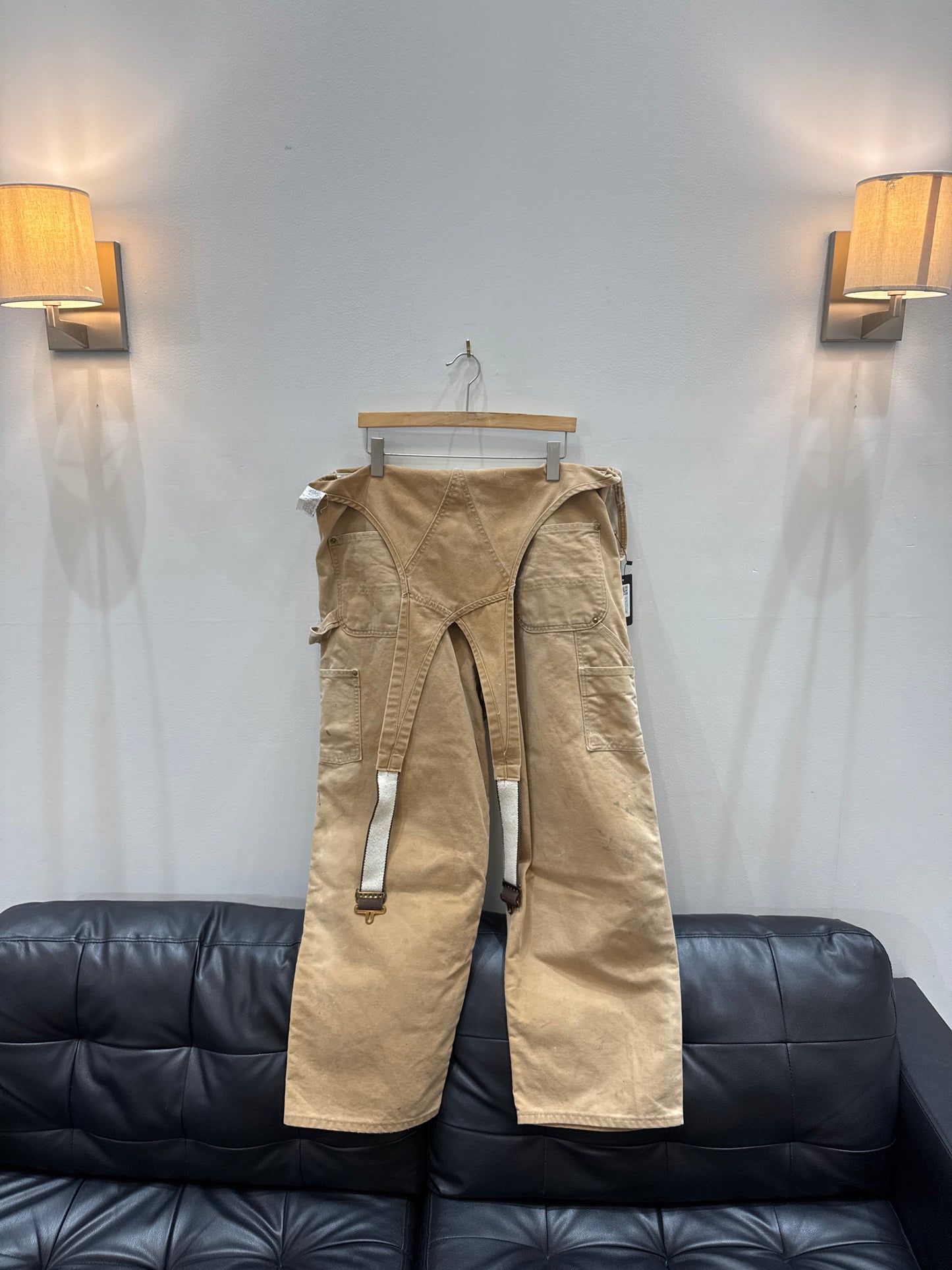 Carhartt 2006 Vintage Light Brown Overalls