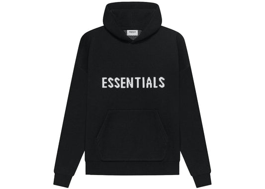 Fear of God Essentials Knit Pullover Hoodie (SS21) Black