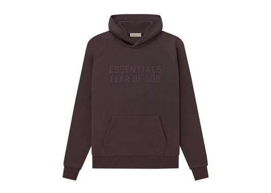 Fear Of God Essentials Hoodie Ss23 Plum