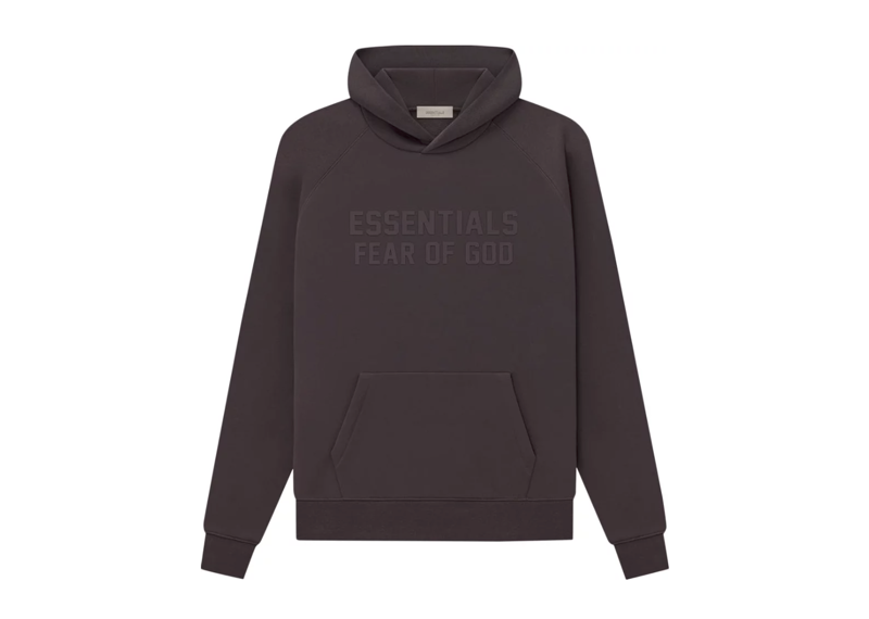 Fear Of God Essentials Hoodie Ss23 Plum