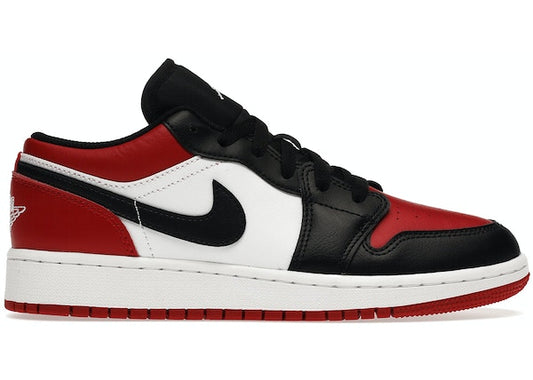 Air Jordan 1 Low GS 'Bred Toe'