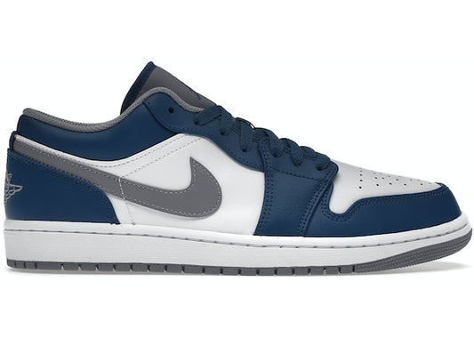 Air Jordan 1 Low 'True Blue Cement'