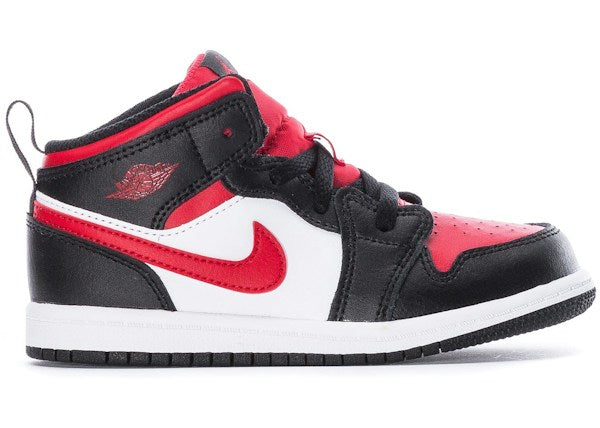 Air Jordan 1 Mid TD 'Black Fire Red'