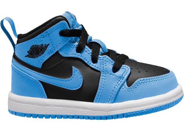 Air Jordan 1 Mid TD 'University Blue Black'