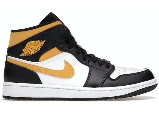 Air Jordan 1 Mid 'Black University Gold'