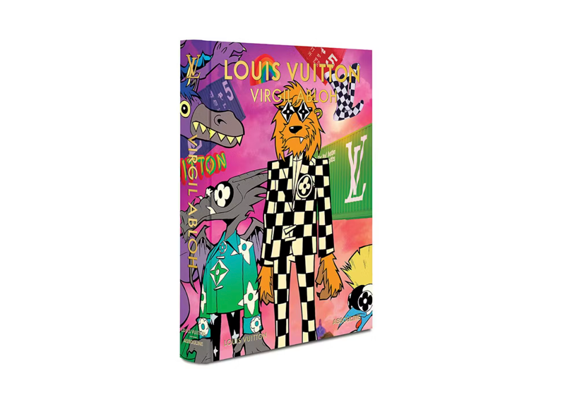 Louis Vuitton Virgil Abloh Cartoon Hardcover Book by Assouline