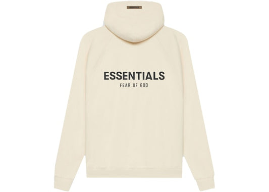 Fear of God Essentials Pull-Over Hoodie (SS21) Cream/Buttercream