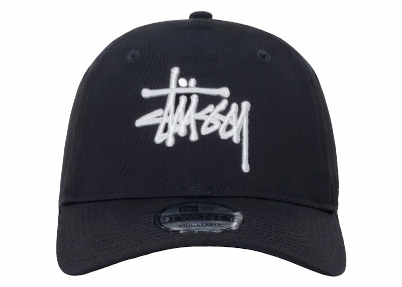 Stussy New Era 9Twenty Basic Strapback Black