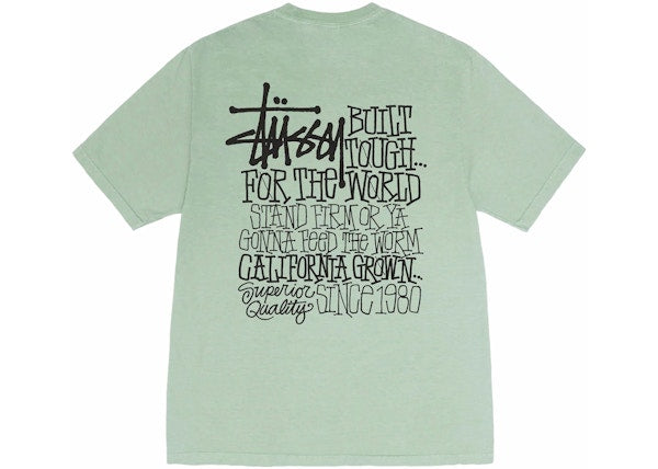 Stussy California Grown Pigment Dyed Tee Granite