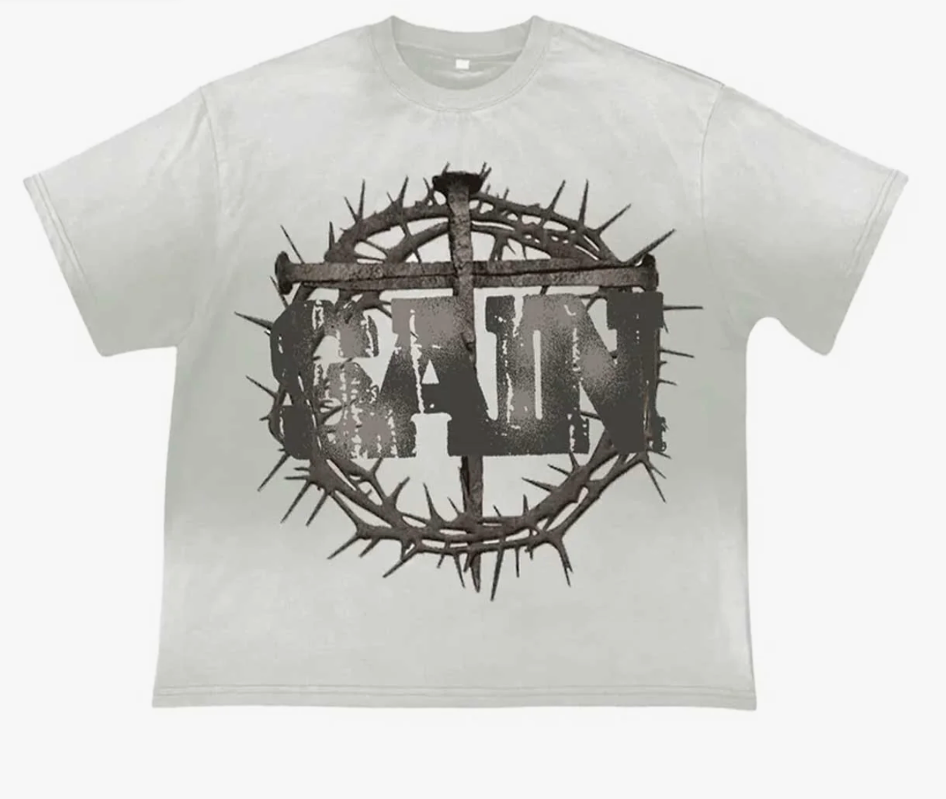 Saint Vanity White Cross Tee