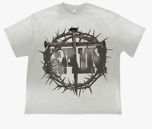 Saint Vanity White Cross Tee