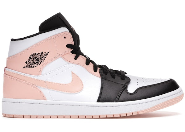 Jordan 1 Mid Arctic Orange Black Toe