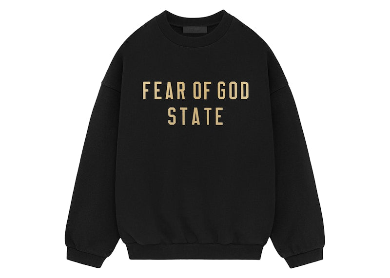 Fear of God Essentials Fleece III Crewneck Black