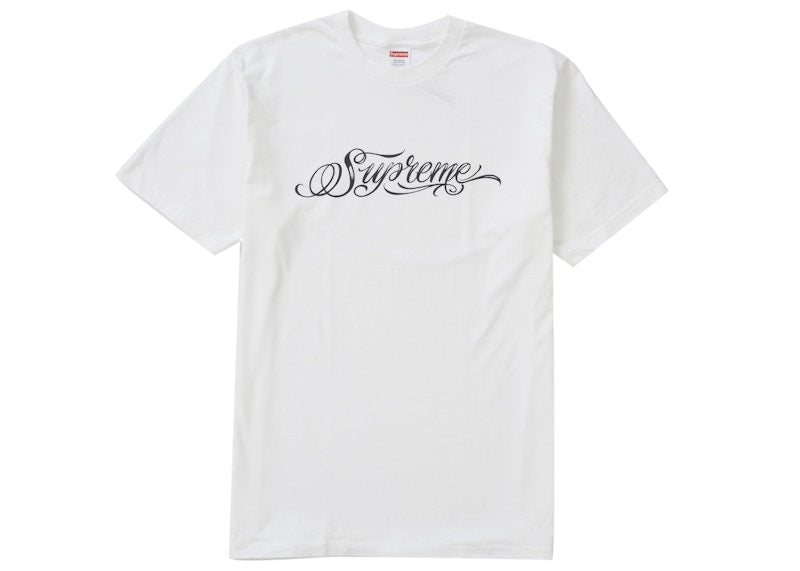 Supreme Script Tee White