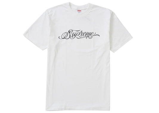 Supreme Script Tee White