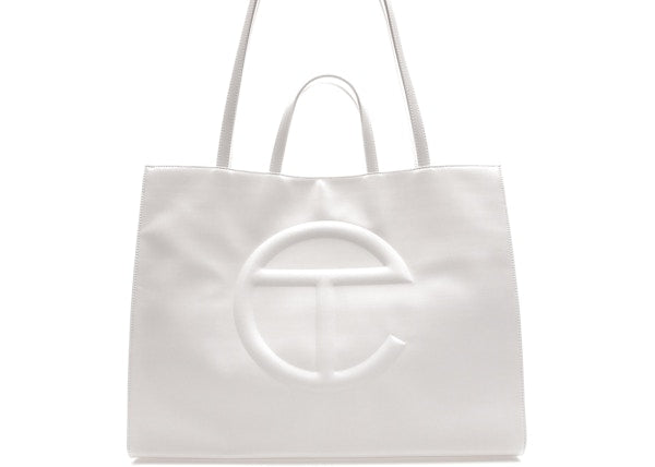 Telfar Shopping Bag Large White