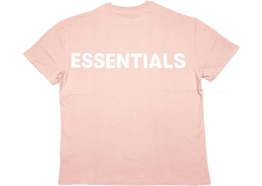 Fear of God Essentials Pink 3M Logo Boxy T-shirt Blush