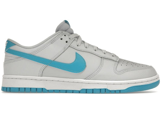 Nike Dunk Low Retro Pure Platinum Blue Lightning