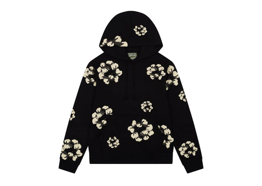 Denim Tears x CPFM Cactus Tears Wreath Hoodie Black