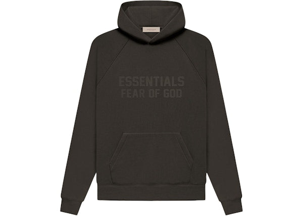 Fear of God Essentials Hoodie Off Black