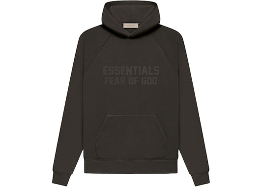 Fear of God Essentials Hoodie Off Black