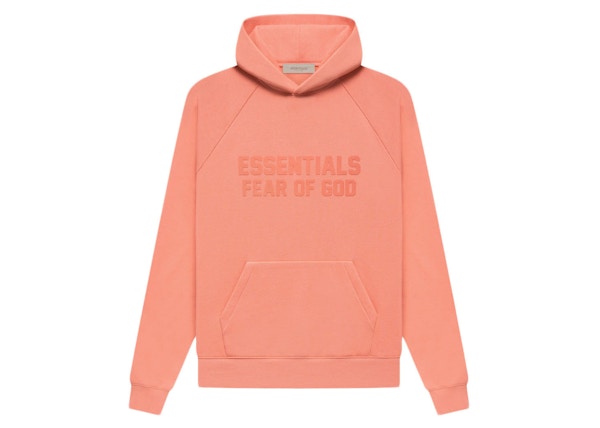 Fear of God Essentials Hoodie Coral