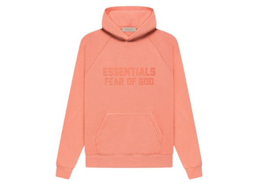 Fear of God Essentials Hoodie Coral