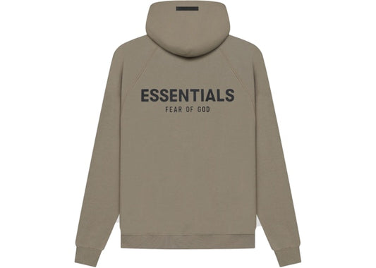 Fear of God Essentials Pull-Over Hoodie (SS21) Taupe