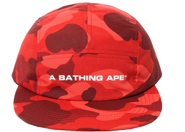 BAPE Color Camo Jet Cap (SS22) Red