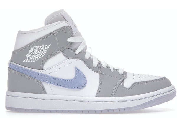 Jordan 1 Mid Wolf Grey Aluminum (Women's)