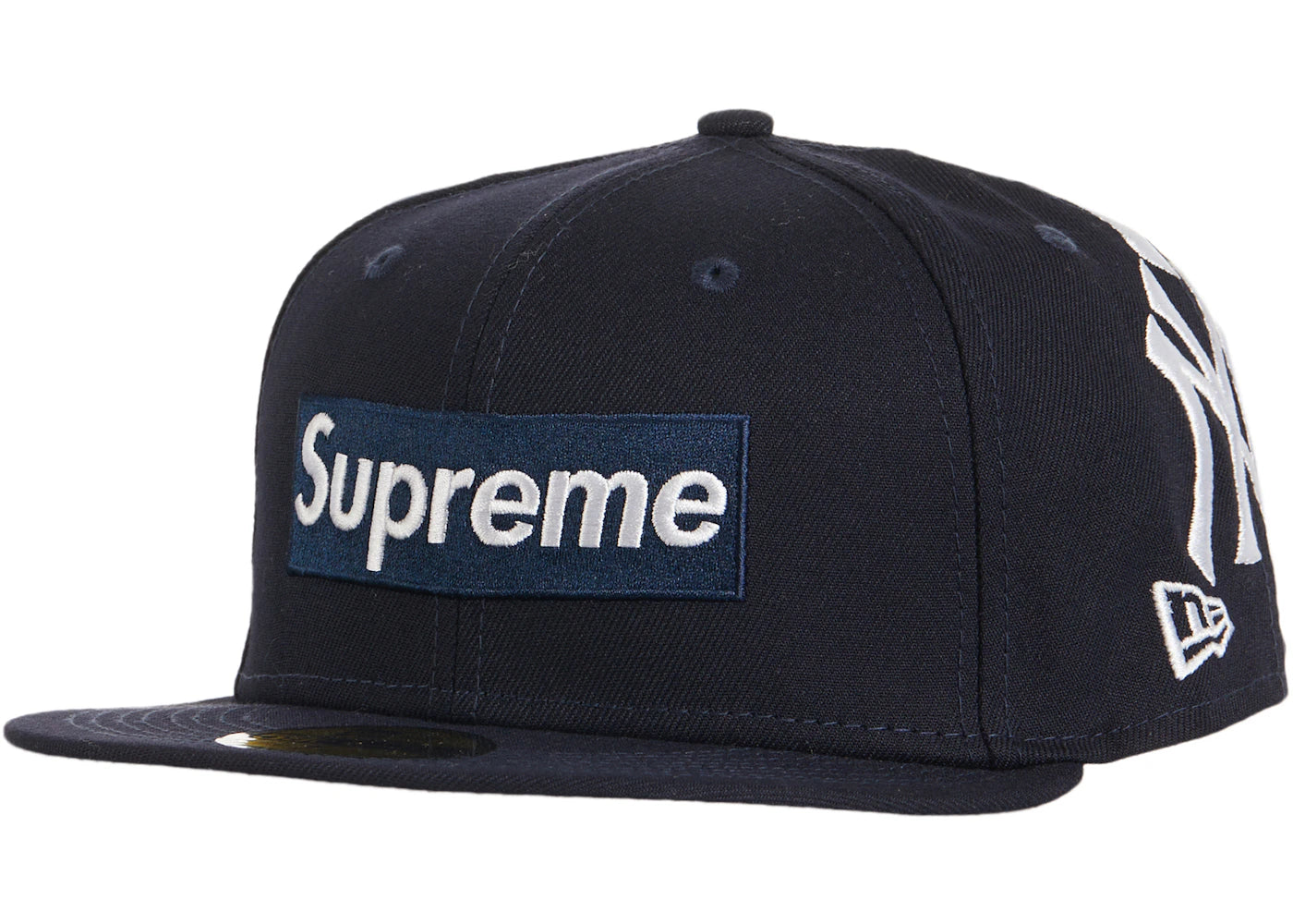 Supreme New York Yankees Box Logo New Era Navy