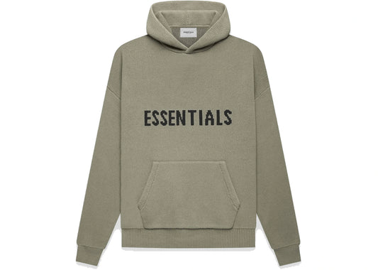 Fear of God Essentials Knit Pullover Hoodie Fw21 'Pistachio'